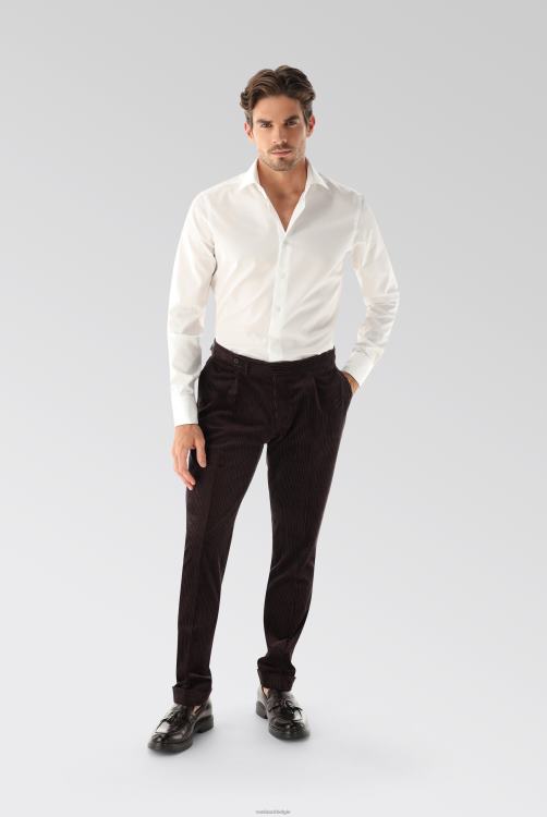 Heren Van Laack poplin overhemd met dubbele manchetten kleding XLN6N336