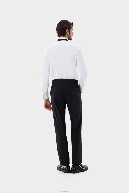 Heren Van Laack wit poplin avondhemd met vleugelkraag kleding XLN6N596