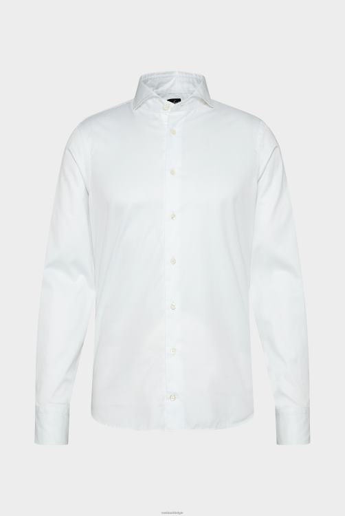 Heren Van Laack zacht gewassen overhemd van fijne twill kleding XLN6N356