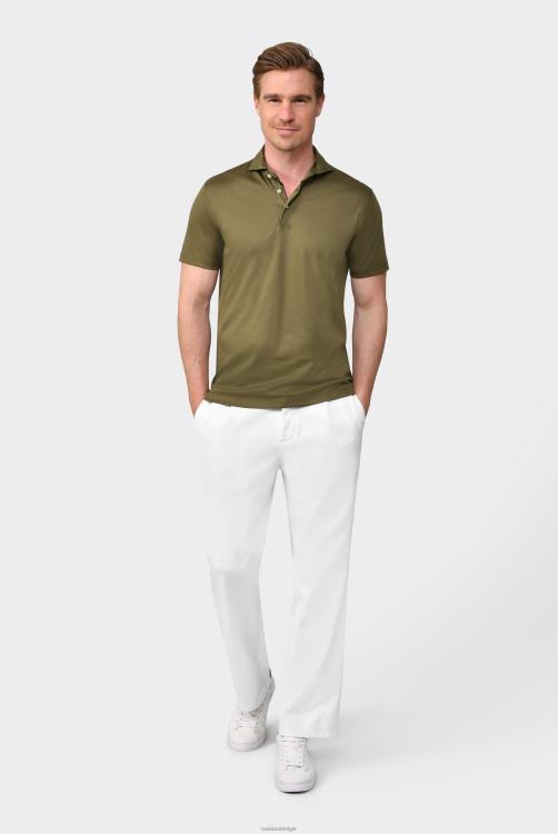 Heren Van Laack katoenen jersey poloshirt groen kleding XLN6N698