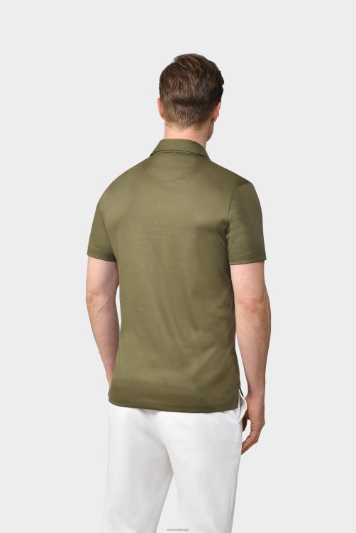 Heren Van Laack katoenen jersey poloshirt groen kleding XLN6N698