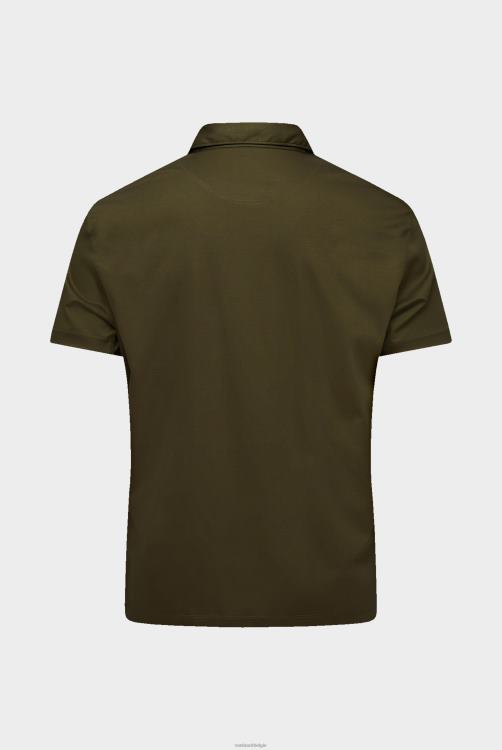 Heren Van Laack katoenen jersey poloshirt groen kleding XLN6N698