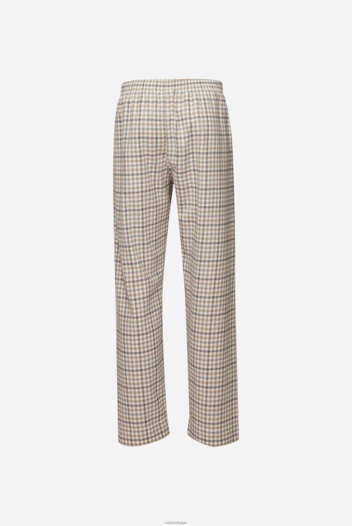 Heren Van Laack geruite flanellen pyjama kleding XLN6N789