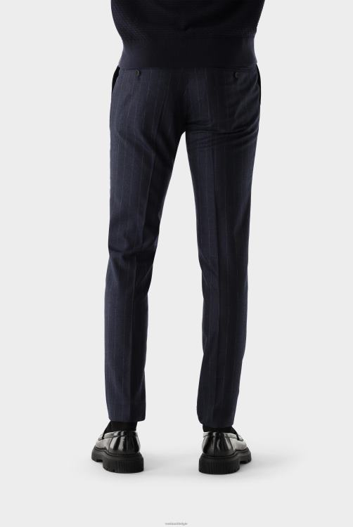 Heren Van Laack slim-fit broek van wolflanell kleding XLN6N756