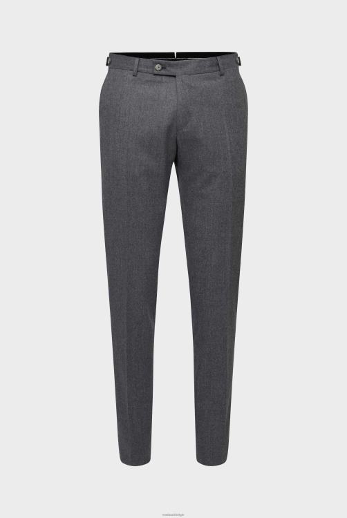 Heren Van Laack slim-fit broek van wolflanell kleding XLN6N757