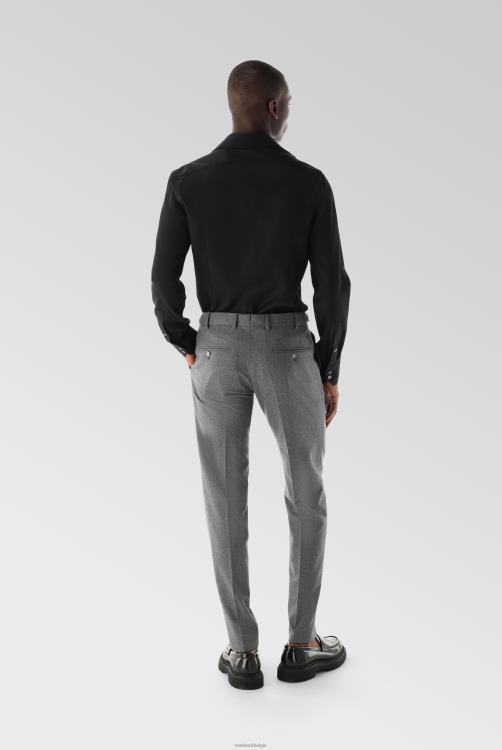 Heren Van Laack slim-fit broek van wolflanell kleding XLN6N757