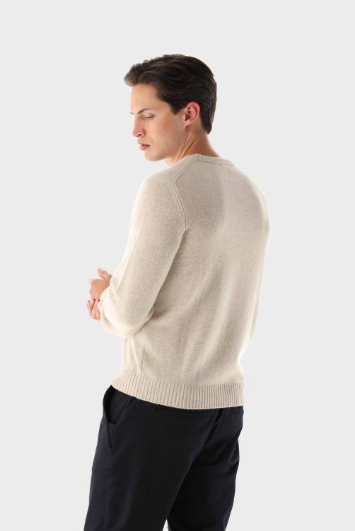 Heren Van Laack Kasjmier trui met ronde hals kleding XLN6N658