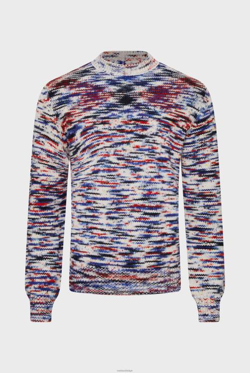 Heren Van Laack Merino ronde hals ruimtegeverfd kleding XLN6N671