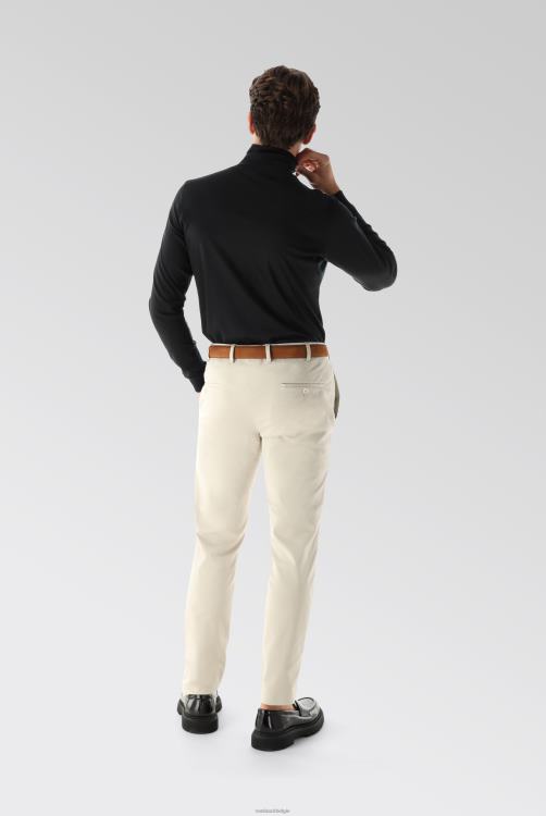 Heren Van Laack T-shirt van Zwitserse katoenen jersey met ronde hals en lange mouwen, zwart kleding XLN6N667