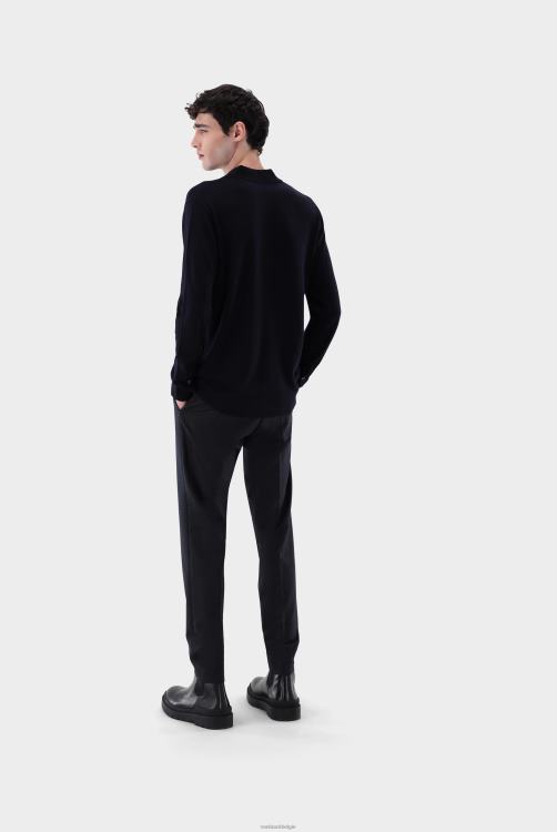 Heren Van Laack gebreid overhemd gemaakt van kasjmiermix kleding XLN6N570