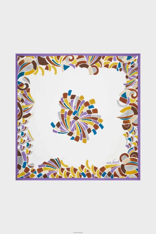 vrouwen Van Laack sjaal met ornamentprint accessoires XLN6N307