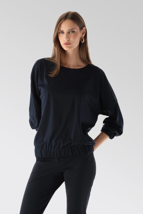 vrouwen Van Laack damesblouse van Zwitserse katoen, moderne pasvorm kleding XLN6N61