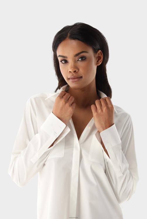 vrouwen Van Laack wijde overhemdblouse kleding XLN6N122