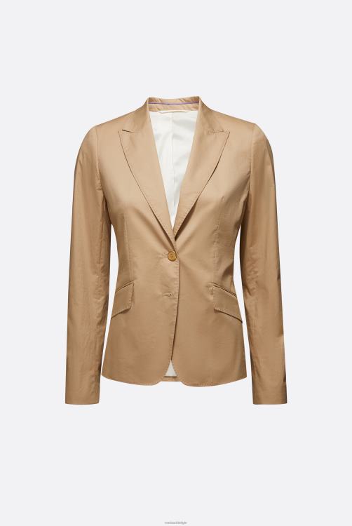 vrouwen Van Laack getailleerde blazer met stretch kleding XLN6N203