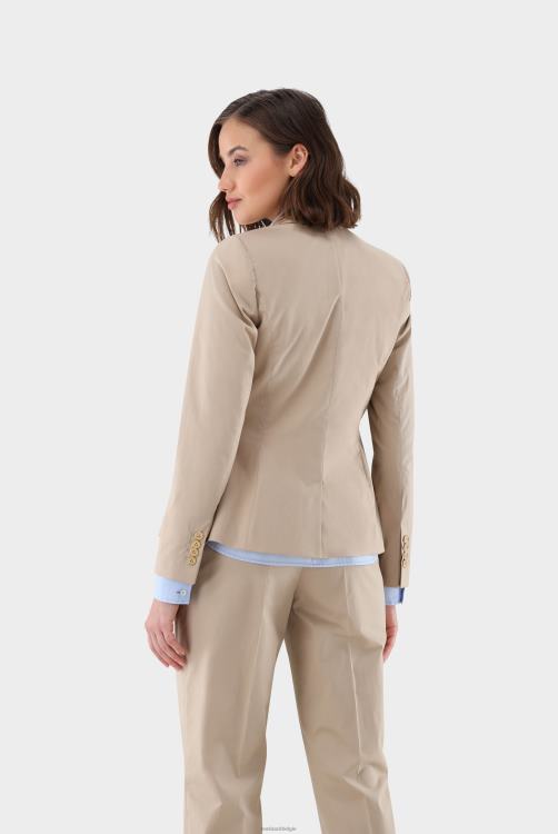 vrouwen Van Laack getailleerde blazer met stretch kleding XLN6N203