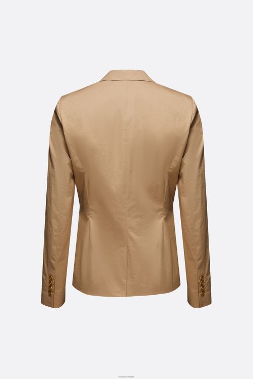 vrouwen Van Laack getailleerde blazer met stretch kleding XLN6N203