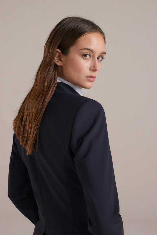 vrouwen Van Laack jiny - klassieke zakelijke blazer in wolstretch kleding XLN6N207