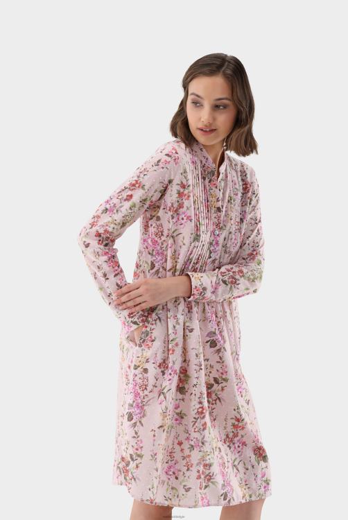 vrouwen Van Laack knielange onderjurk met bloemenprint kleding XLN6N143