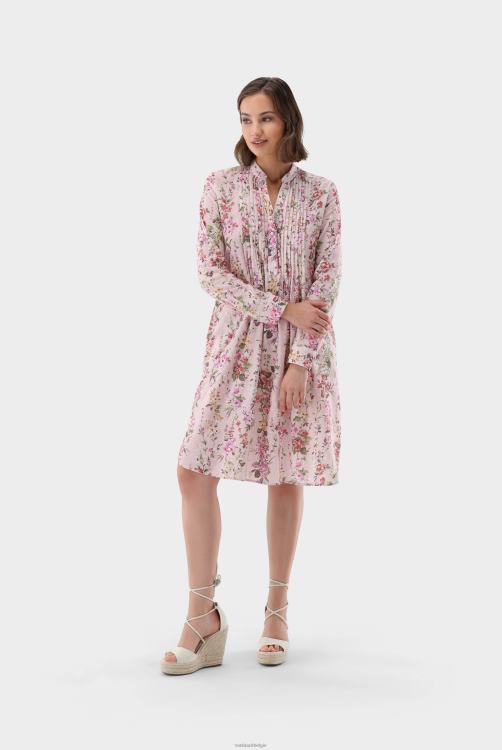 vrouwen Van Laack knielange onderjurk met bloemenprint kleding XLN6N143