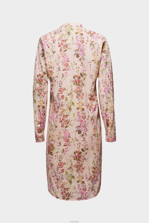 vrouwen Van Laack knielange onderjurk met bloemenprint kleding XLN6N143