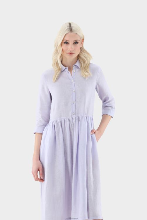 vrouwen Van Laack linnen overhemdjurk kleding XLN6N145