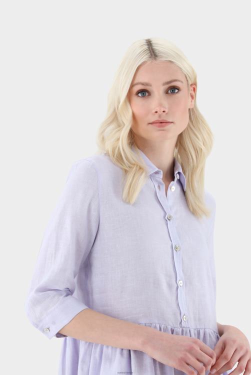 vrouwen Van Laack linnen overhemdjurk kleding XLN6N145