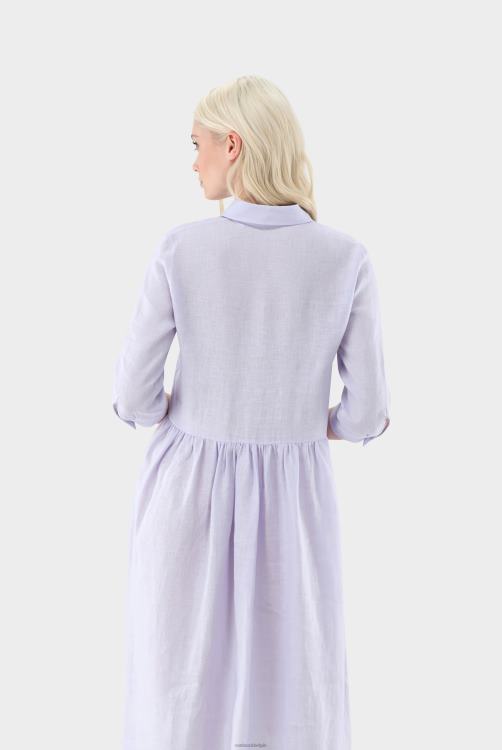 vrouwen Van Laack linnen overhemdjurk kleding XLN6N145