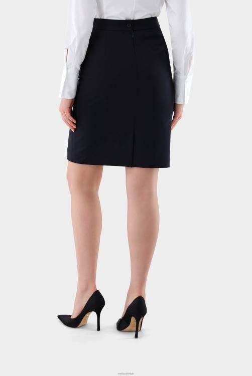 vrouwen Van Laack robyn - kokerrok van wolstretch kleding XLN6N155