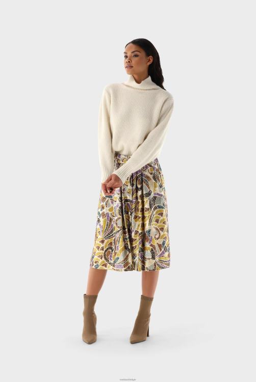 vrouwen Van Laack uitlopende midi-rok kleding XLN6N157