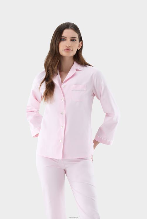 vrouwen Van Laack Nikera - pyjama van fijne katoenen keperstof kleding XLN6N293