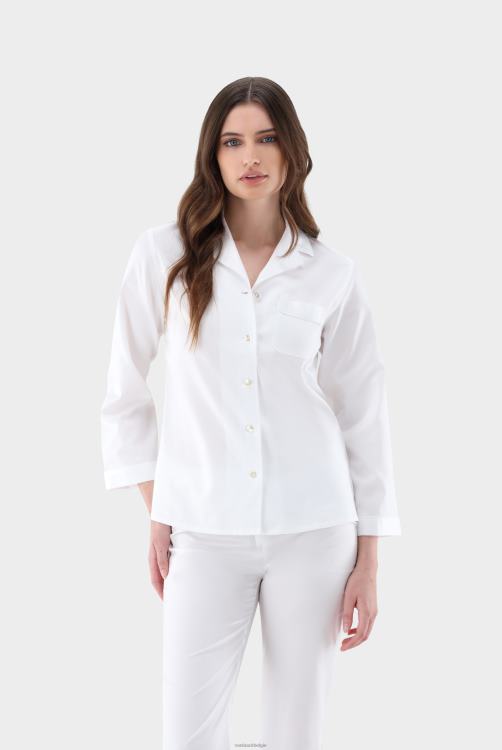 vrouwen Van Laack Nikera - pyjama van fijne katoenen keperstof kleding XLN6N294