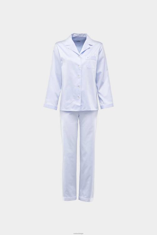 vrouwen Van Laack Nikera - pyjama van fijne katoenen keperstof kleding XLN6N295