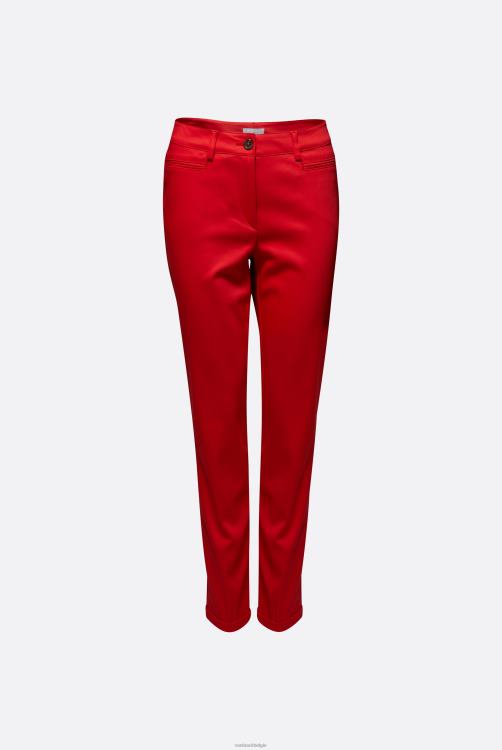 vrouwen Van Laack Chino met rechte pijpen kleding XLN6N266