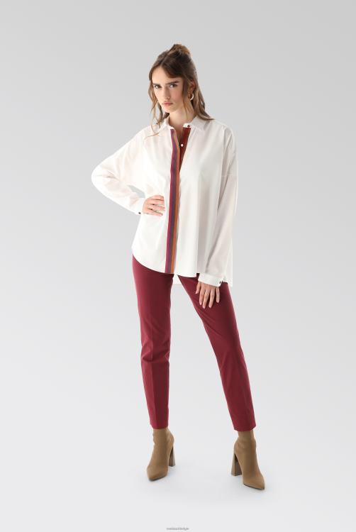 vrouwen Van Laack broek met rechte pijpen, slim fit kleding XLN6N287