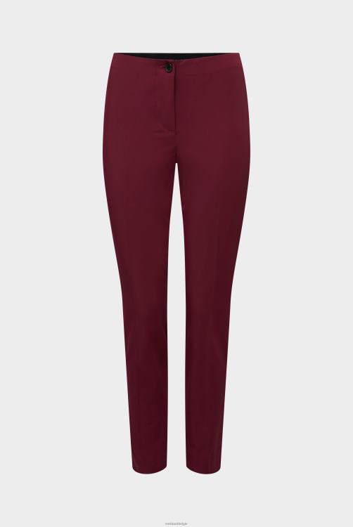 vrouwen Van Laack broek met rechte pijpen, slim fit kleding XLN6N287