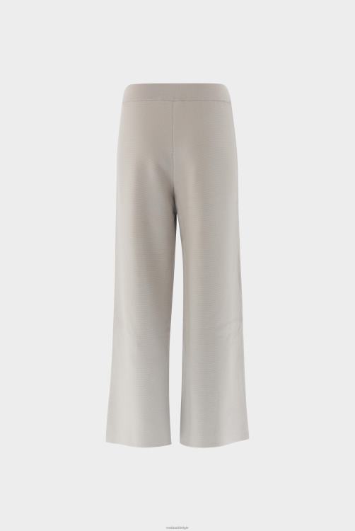 vrouwen Van Laack gebreide broek met wijde pijpen kleding XLN6N292