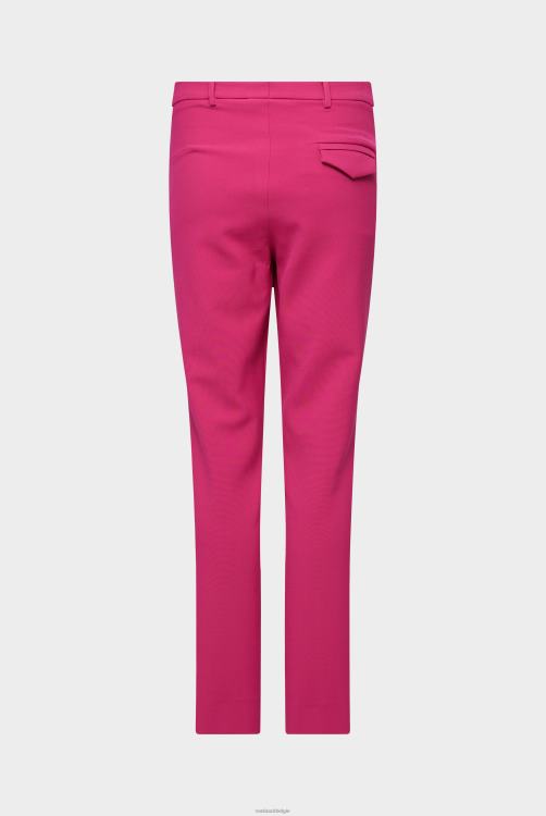 vrouwen Van Laack halfhoge broek met rechte pijpen, slim fit kleding XLN6N280