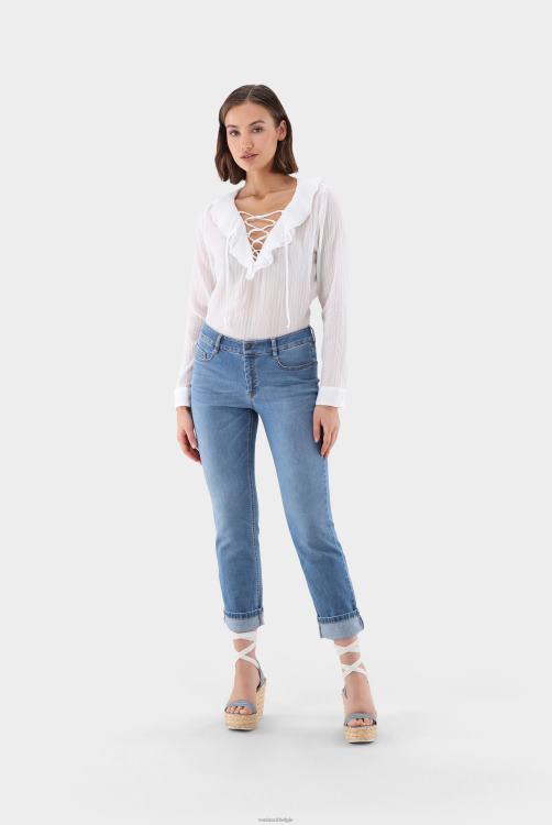 vrouwen Van Laack jeans met rechte pijpen kleding XLN6N265