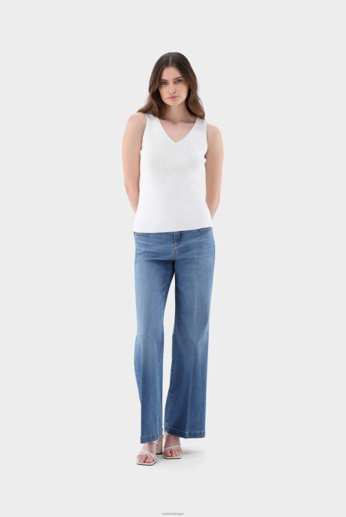 vrouwen Van Laack geribde gebreide tanktop kleding XLN6N220