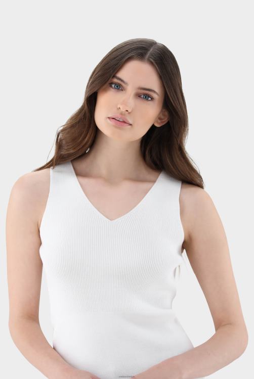 vrouwen Van Laack geribde gebreide tanktop kleding XLN6N220