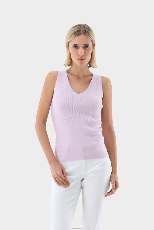 vrouwen Van Laack geribde gebreide tanktop kleding XLN6N227