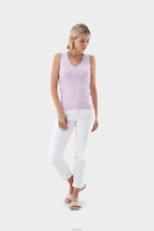 vrouwen Van Laack geribde gebreide tanktop kleding XLN6N227