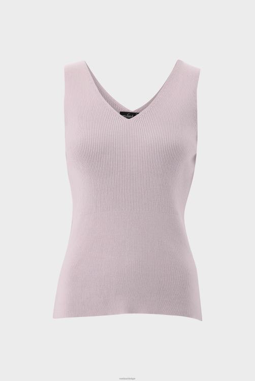 vrouwen Van Laack geribde gebreide tanktop kleding XLN6N227