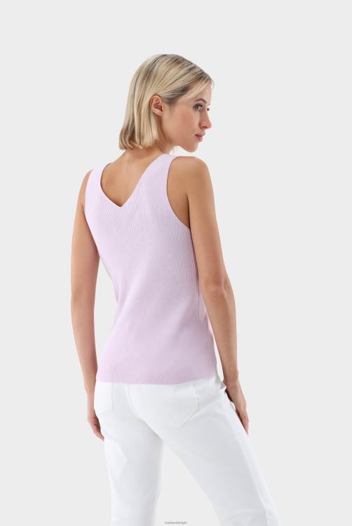 vrouwen Van Laack geribde gebreide tanktop kleding XLN6N227