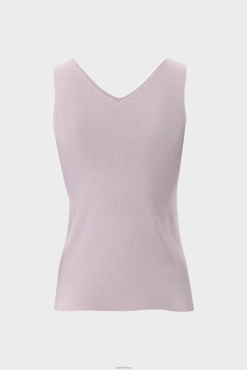 vrouwen Van Laack geribde gebreide tanktop kleding XLN6N227