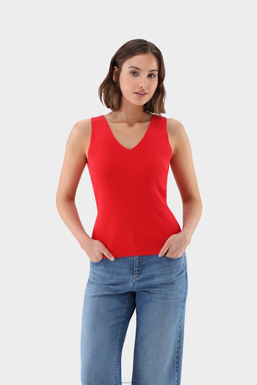 vrouwen Van Laack geribde gebreide tanktop kleding XLN6N232