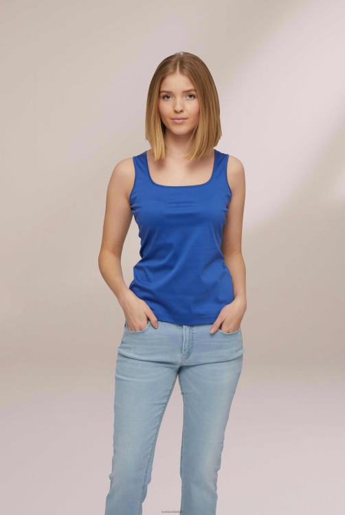 vrouwen Van Laack manea - tanktop van Zwitserse katoenen jersey kleding XLN6N249