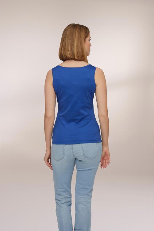 vrouwen Van Laack manea - tanktop van Zwitserse katoenen jersey kleding XLN6N249